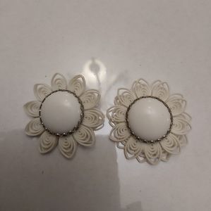 Vintage earrings 1960 hand mad